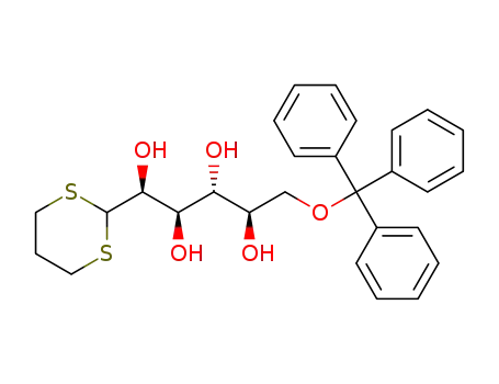 6-O-trityl-D-altrose propane-1,3-diyl dithioacetal