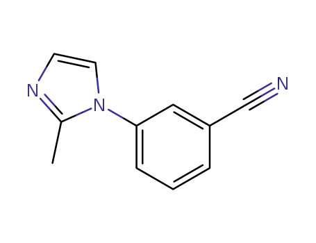 3- (2- 메틸 -1H- 이미 다졸 -1-YL) 벤조 니트릴