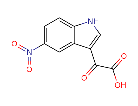 1H-Indole-3-aceticacid, 5-nitro-a-oxo- cas  6953-39-5