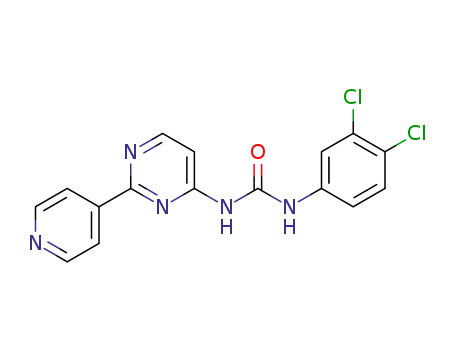1-(3,4-dichlorophenyl)-3-(2-(pyridin-4-yl)pyrimidin-4-yl)urea