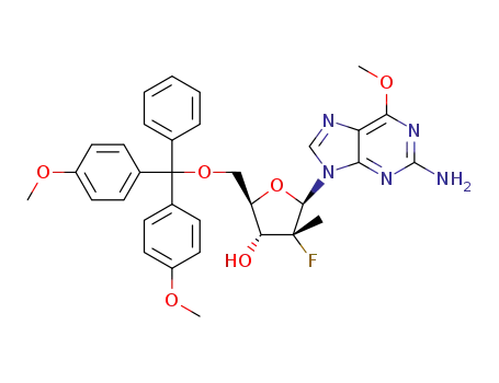 C<sub>33</sub>H<sub>34</sub>FN<sub>5</sub>O<sub>6</sub>