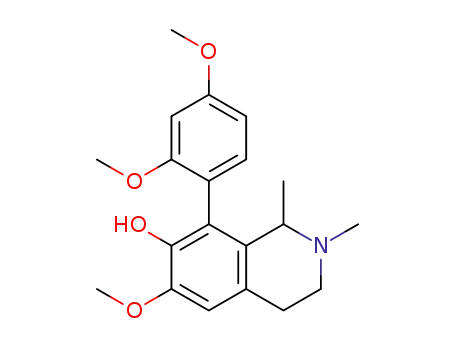 8-(2,4-dimethoxyphenyl)-6-methoxy-1,2-dimethyl-1,2,3,4-tetrahydroisoquinolin-7-ol