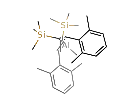 Molecular Structure of 1472016-65-1 (C<sub>27</sub>H<sub>41</sub>AlSi<sub>2</sub>)
