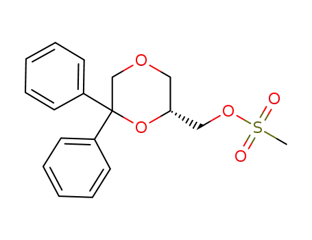 (R)-(6,6-diphenyl-1,4-dioxan-2-yl)methyl methanesulfonate