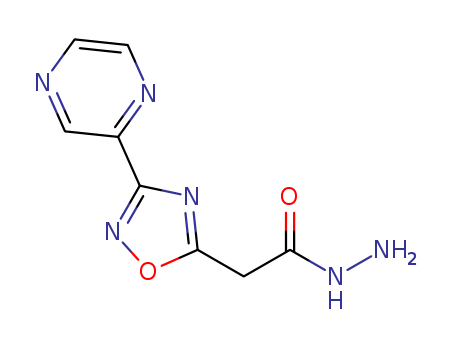 2-(3-(Pyrazin-2-yl)-1,2,4-oxadiazol-5-yl)acetohydrazide