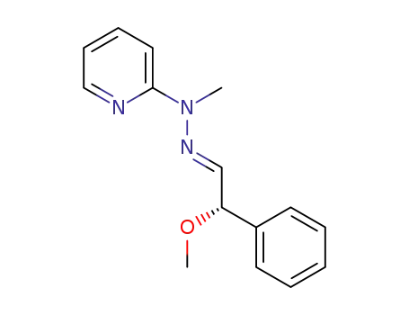 (E)-2-((S)-2-methoxy-2-phenylethylidene)-1-methyl-1-(pyridine-2-yl)hydrazine