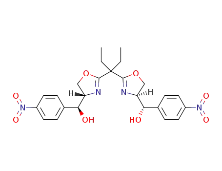 2,2'-(pentane-3,3-diyl)bis{4(S)-[1(S)-hydroxy-1(S)-(4-nitrophenyl)methyl]-4,5-dihydrooxazole}