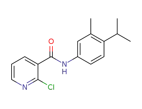 2-chloro-N-(4-isopropyl-3-methylphenyl)nicotinamide