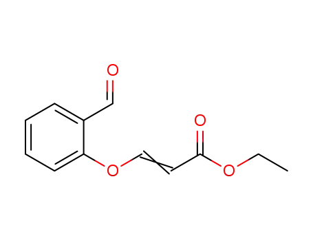 2-Propenoic acid, 3-(2-formylphenoxy)-, ethyl ester