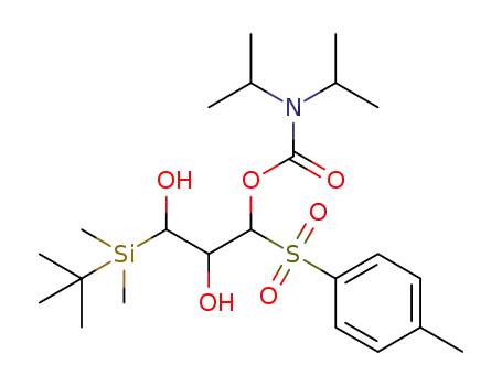 3-(tert-butyldimethylsilyl)-2,3-dihydroxy-1-tosylpropyl diisopropylcarbamate