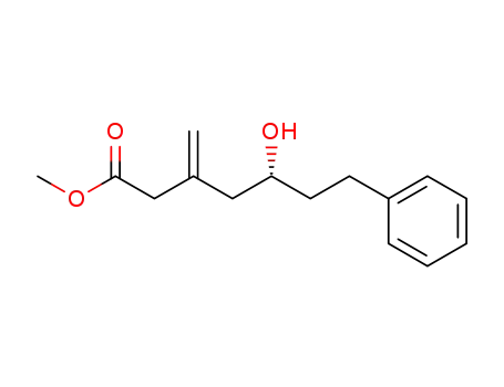 methyl 3-[(2R)-2-hydroxy-4-phenylbutyl]but-3-enoate