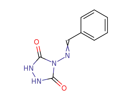 Molecular Structure of 4114-10-7 (4-benzylidenamino-[1,2,4]triazolidine-3,5-dione)