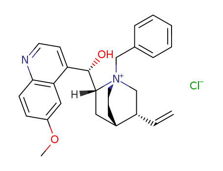 Cinchonanium,9-hydroxy-6'-methoxy-1-(phenylmethyl)-, chloride (1:1), (9S)-
