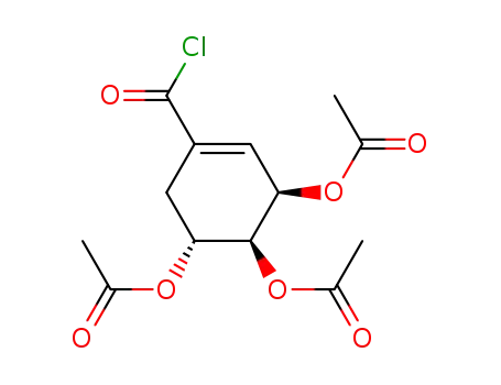 chlorure de l'acide tri-O-acetylshikimique