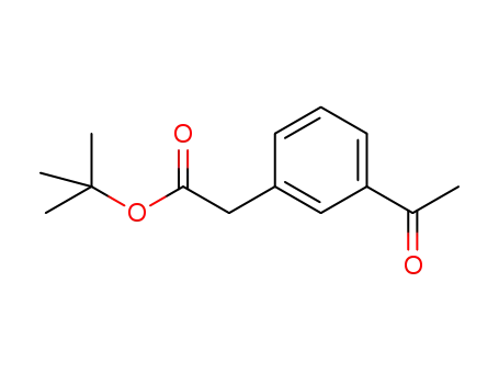 Molecular Structure of 1429507-77-6 (tert-butyl 2-(3-acetylphenyl)acetate)