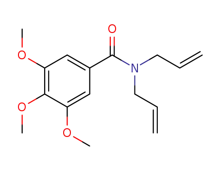 N,N-ジアリル-3,4,5-トリメトキシベンズアミド