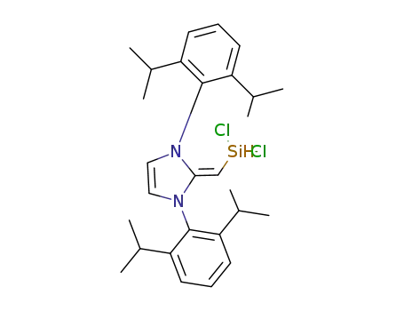 C<sub>28</sub>H<sub>38</sub>Cl<sub>2</sub>N<sub>2</sub>Si