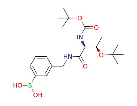 (3-(((2S,3R)-3-(tert-butoxy)-2-((tert-butoxycarbonyl)amino)butanamido)methyl)phenyl)boronic acid