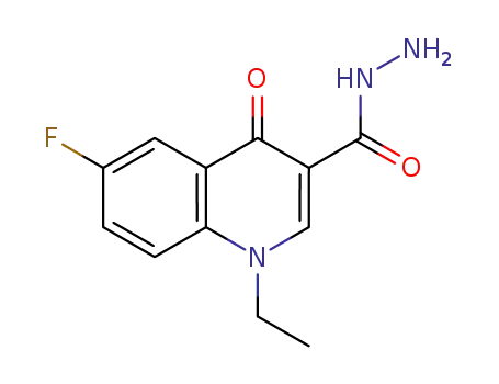 ethyl-6-fluoro-1,4-dihydro-4-oxoquinoline-3-carbohydrazide
