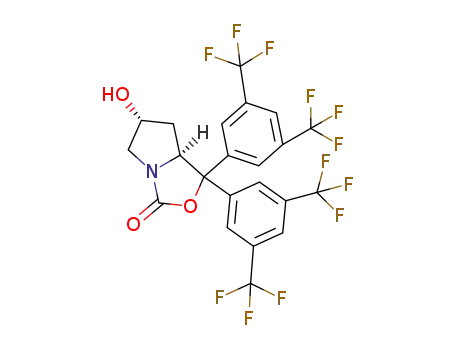 (6R,7aS)-1,1-bis[3,5-bis(trifluoromethyl)phenyl]-6-hydroxytetrahydropyrrolo[1,2-c]oxazol-3(1H)-one