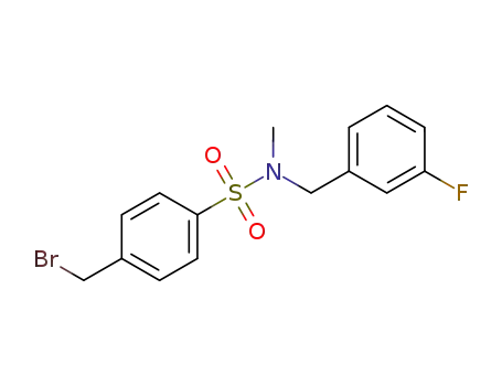 C<sub>15</sub>H<sub>15</sub>BrFNO<sub>2</sub>S