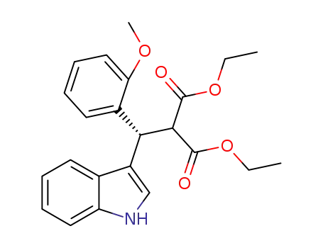 (S)-ethyl 2-ethoxycarbonyl-3-(3-indolyl)-3-(o-methoxylphenyl)Propanoate