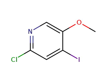 Molecular Structure of 1211516-07-2 (2-chloro-4-iodo-5-methoxypyridine)
