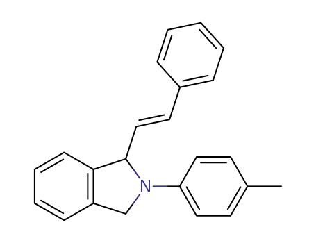 (E)-1-styryl-2-(p-tolyl)isoindoline
