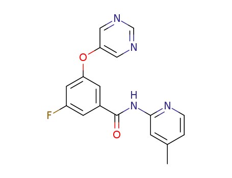 C<sub>17</sub>H<sub>13</sub>FN<sub>4</sub>O<sub>2</sub>