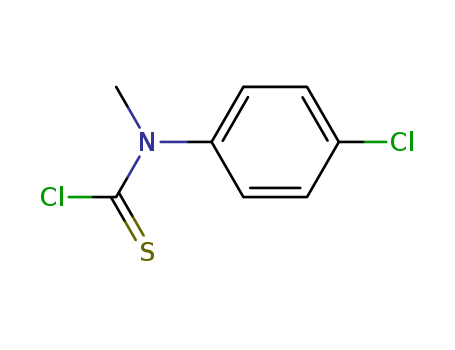 N-(4-CHLOROPHENYL)-N-METHYLTHIOCARBAMOYL CHLORIDE