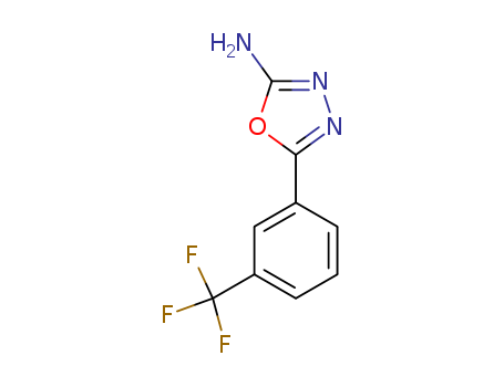 5-[3-(trifluoromethyl)phenyl]-1,3,4-oxadiazol-2-amine