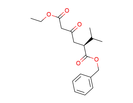 (S)-1-benzyl-6-ethyl-2-isopropyl-4-oxohexanedioate