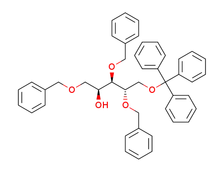 2,3,5-tri-O-benzyl-1-O-trityl-L-lyxitol