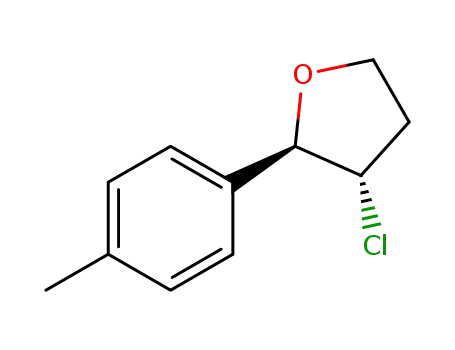 3-chloro-2-p-tolyltetrahydrofuran