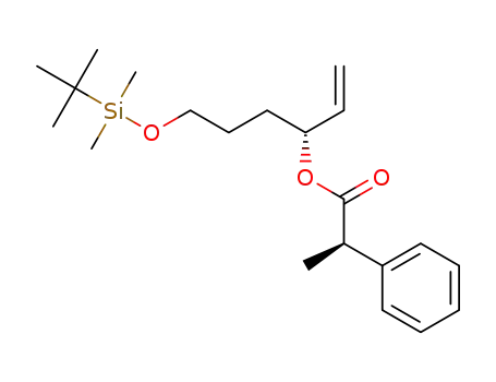 (R)-((R)-6-(tert-butyldimethylsilyloxy)-hex-1-en-3-yl) 2-phenylpropanoate