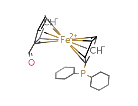 1'-(dicyclohexylphosphino)ferrocene-1-carbaldehyde
