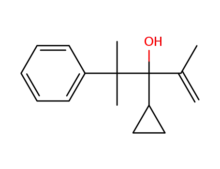 3-cyclopropyl-2,4-dimethyl-4-phenylpent-1-en-3-ol