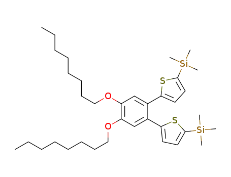 (5,5′-(4,5-bis(octyloxy)-1,2-phenylene)bis(thiophene-5,2 diyl))bis(trimethylsilane)