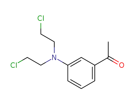 3'-[비스(2-클로로에틸)아미노]아세토페논
