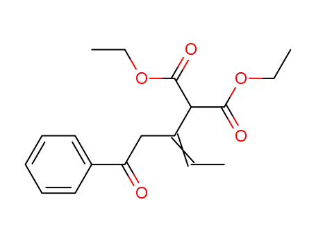 diethyl 2-(5-oxo-5-phenylpent-2-en-3-yl)malonate