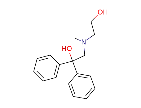 2-[(2-hydroxyethyl)(methyl)-amino]-1,1-diphenylethanol