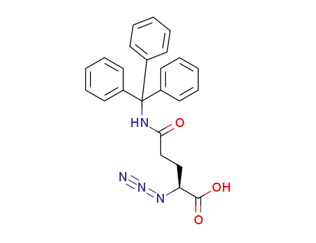 (S)-2-azido-5-oxo-5-(tritylamino)pentanoic acid