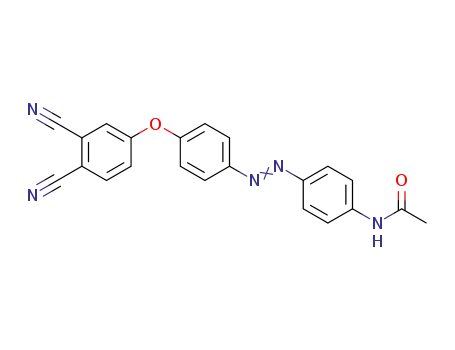 4-[4'-(4-acetamidophenylazo)phenoxy]phthalonitrile