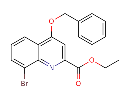 ethyl 4-(benzyloxy)-8-bromoquinoline-2-carboxylate