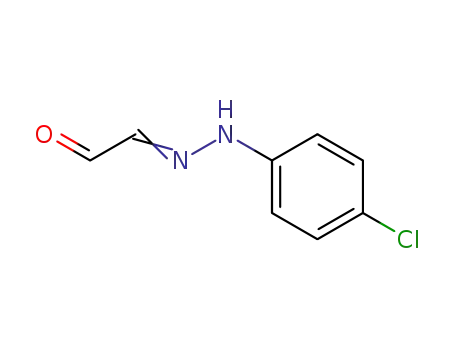 Molecular Structure of 75119-97-0 (Ethanedial, 1-[2-(4-chlorophenyl)hydrazone])