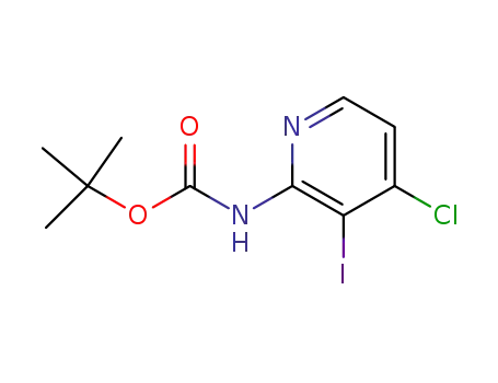 tert- 부틸 4-CHLORO-3-IODOPYRIDIN-2-YLCARBAMATE