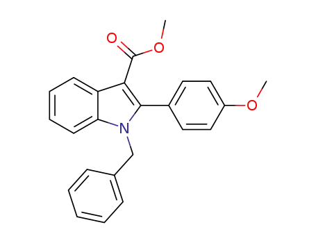 methyl 1-benzyl-2-(4-methoxyphenyl)-1H-indole-3-carboxylate
