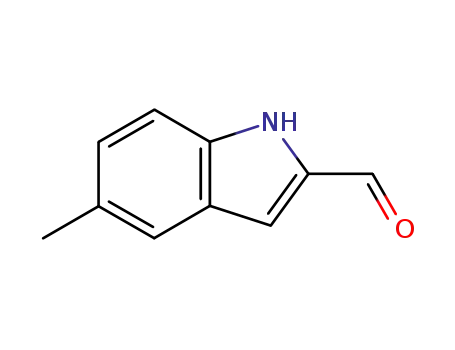 1H- 인돌 -2- 카 복스 알데히드, 5- 메틸-(9CI)