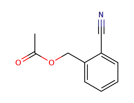 Molecular Structure of 38866-59-0 (2-Cyanobenzyl acetate)