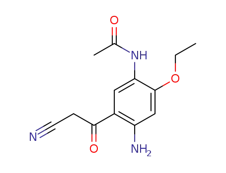 5-acetamido-2-amino-4-ethoxybenzoylacetonitrile